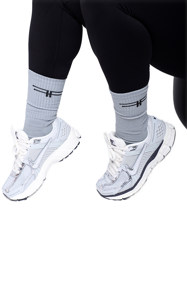 Cotton fabric comfortable workout socks